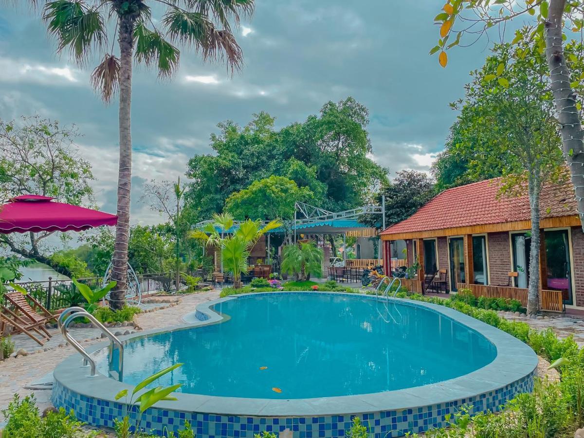 D&D Riverside Homestay Xuan Son المظهر الخارجي الصورة
