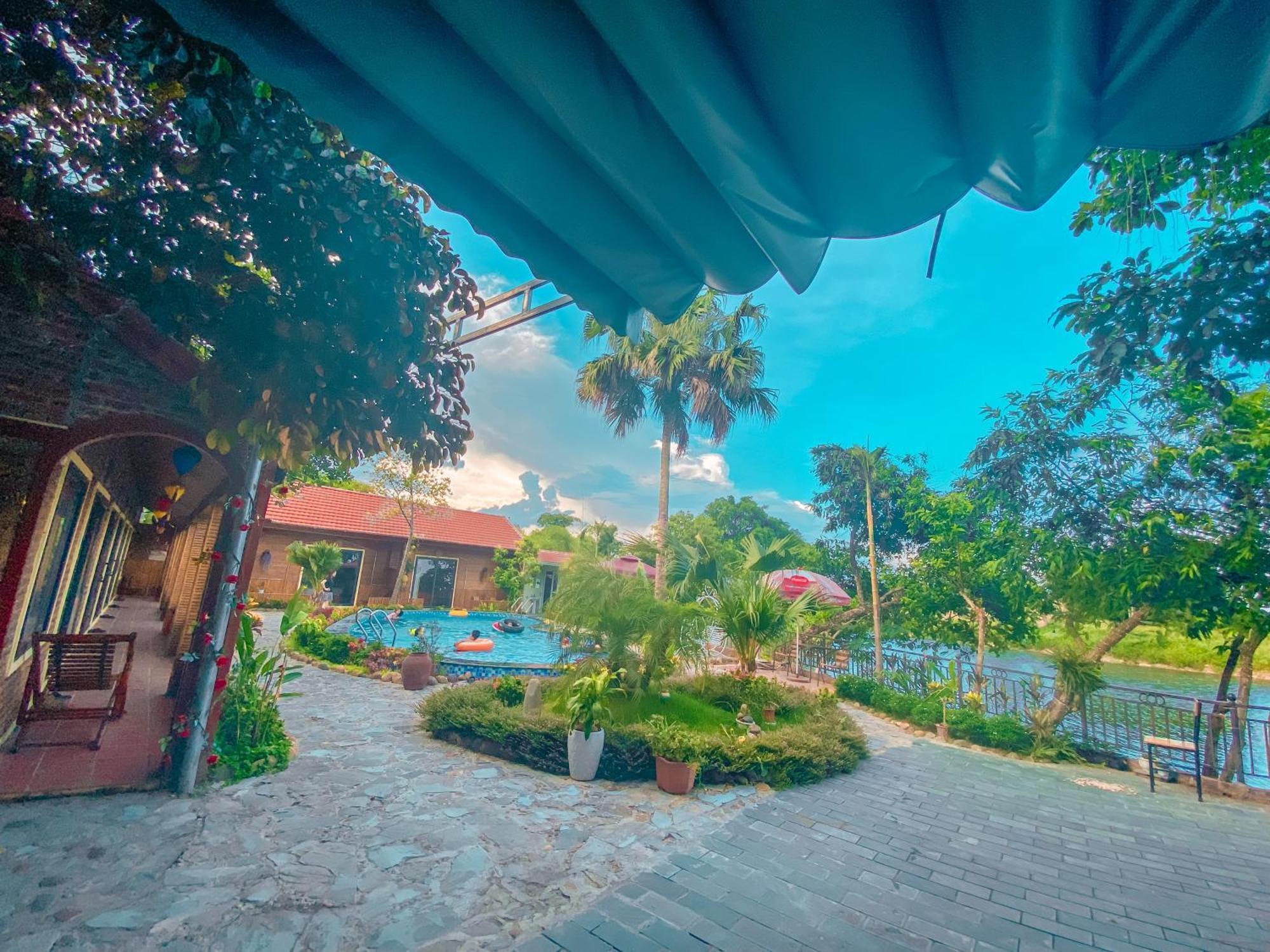 D&D Riverside Homestay Xuan Son المظهر الخارجي الصورة